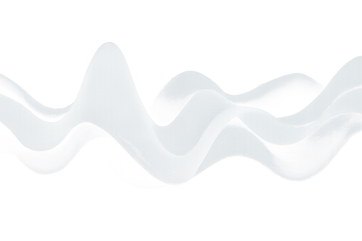Sound waves on light blue in a png photo, make it look relaxing 